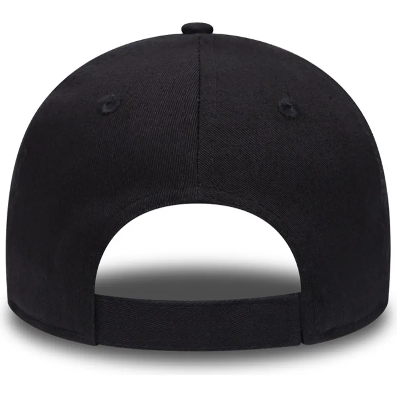 lippikset-kaareva-musta-saadettava-nauha-lapsille-velcro-9forty-essential-new-york-yankees-mlb-new-era