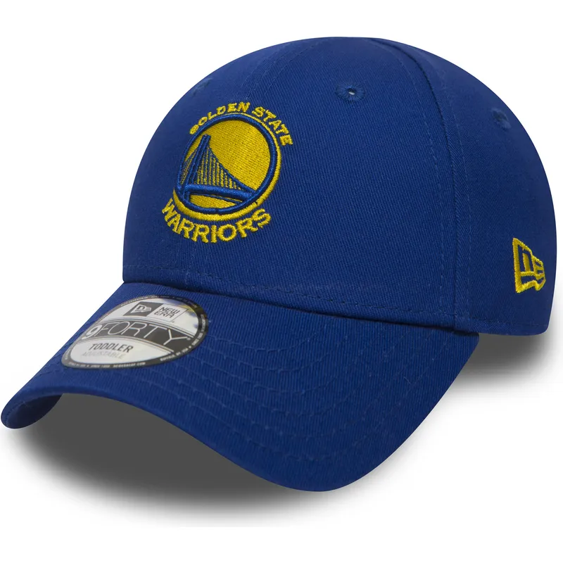 lippikset-kaareva-sininen-saadettava-nauha-lapsille-9forty-essential-golden-state-warriors-nba-new-era