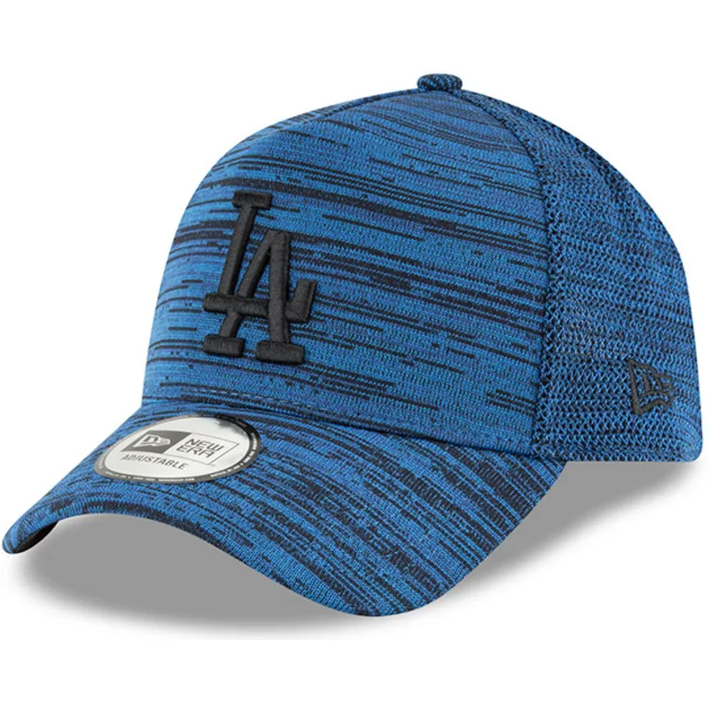 lippikset-kaareva-sininen-snapback-ajustable-9forty-a-frame-engineered-fit-los-angeles-dodgers-mlb-new-era