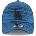 lippikset-kaareva-sininen-snapback-ajustable-9forty-a-frame-engineered-fit-los-angeles-dodgers-mlb-new-era