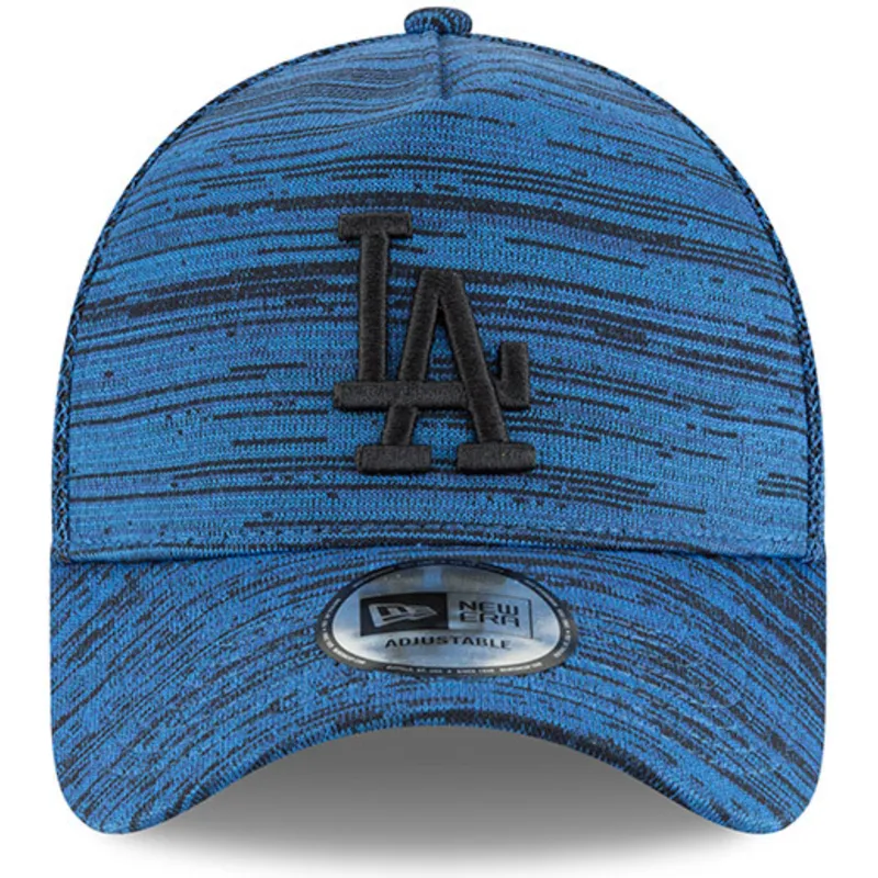 lippikset-kaareva-sininen-snapback-ajustable-9forty-a-frame-engineered-fit-los-angeles-dodgers-mlb-new-era