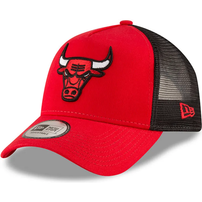 lippikset-kaareva-rekka-punainen-snapback-9forty-team-chicago-bulls-nba-new-era