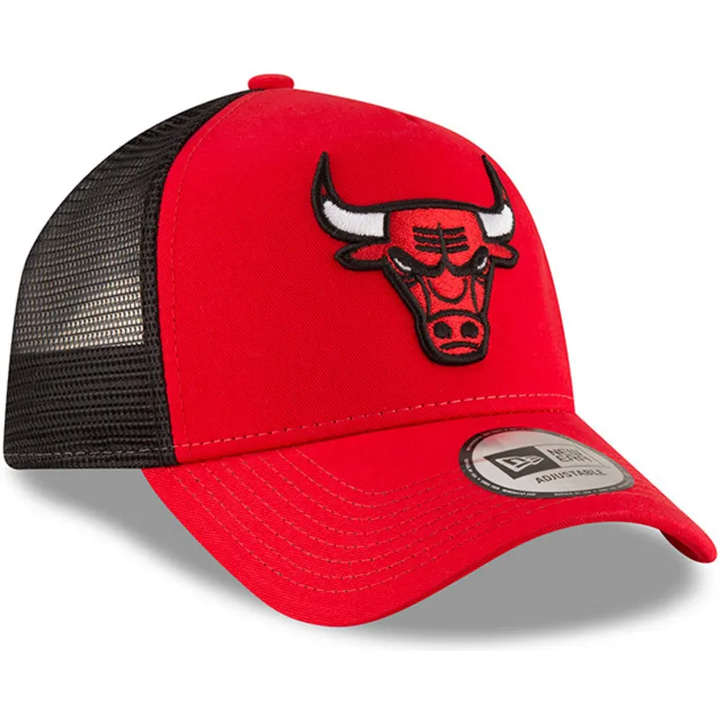lippikset-kaareva-rekka-punainen-snapback-9forty-team-chicago-bulls-nba-new-era