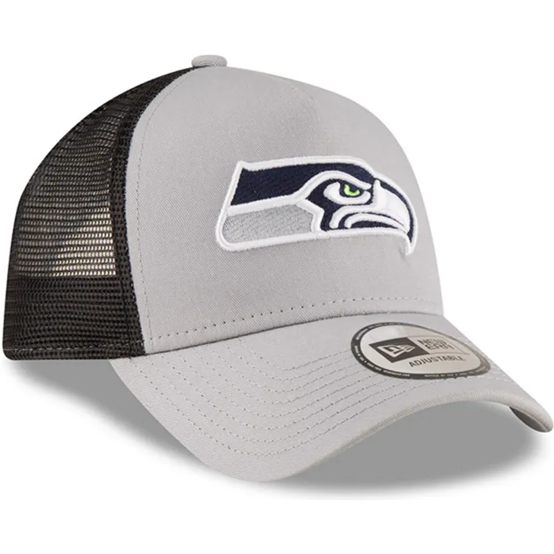 lippikset-kaareva-rekka-harmaa-snapback-9forty-team-seattle-seahawks-nfl-new-era