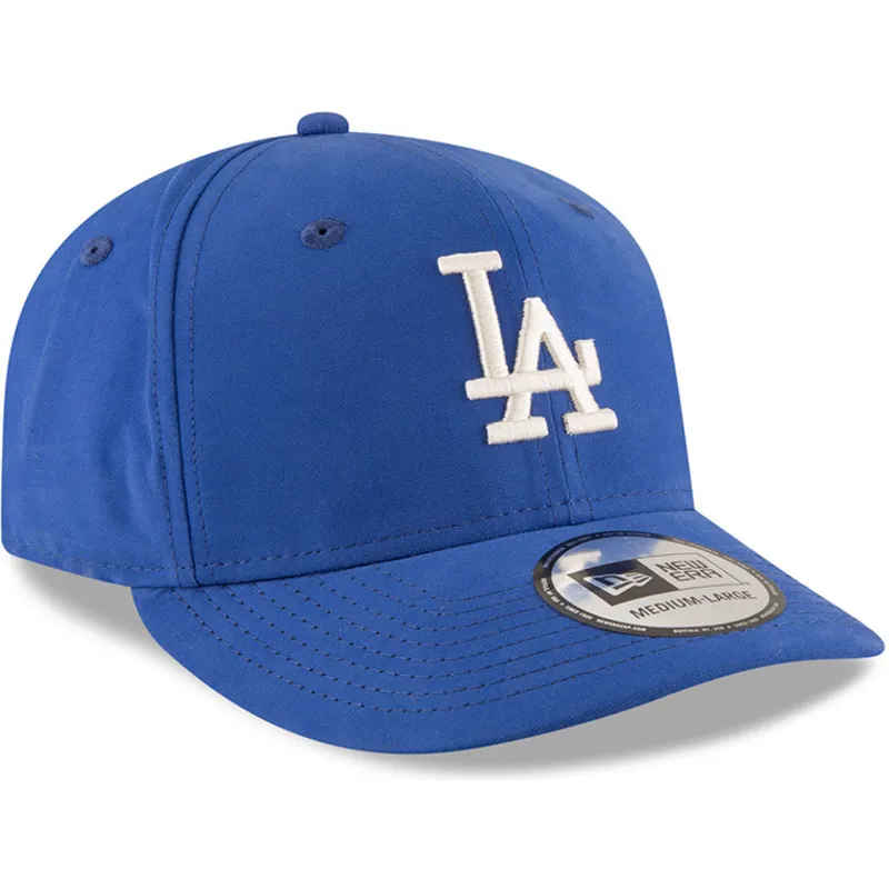 lippikset-kaareva-sininen-snapback-9fifty-nylon-pre-curved-fit-los-angeles-dodgers-mlb-new-era