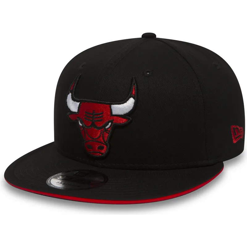 lippikset-littea-musta-snapback-9fifty-team-chicago-bulls-nba-new-era