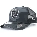 lippikset-kaareva-rekka-maastokuvio-snapback-essential-camo-a-frame-las-vegas-raiders-nfl-new-era