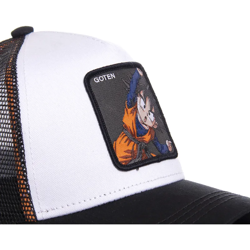 lippikset-kaareva-rekka-valkoinen-snapback-fusion-gtn3-goten-dragon-ball-capslab