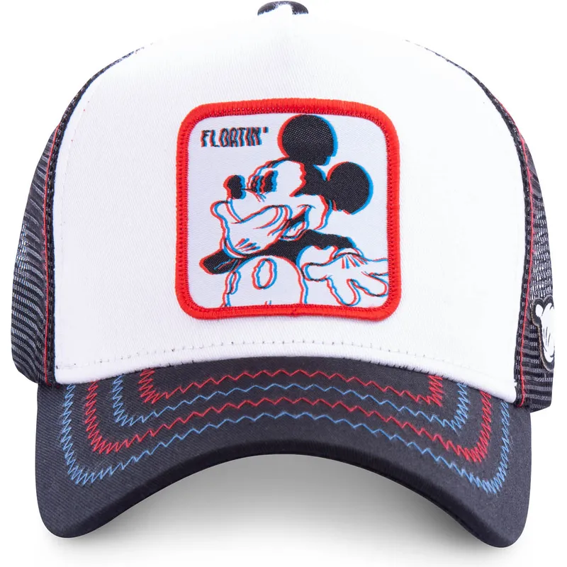 lippikset-kaareva-rekka-valkoinen-snapback-floatin-flo-mickey-mouse-disney-capslab lippikset-kaareva-rekka-valkoinen-snapback-floatin-flo-mickey-mouse-disney-capslab