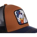 lippikset-kaareva-rekka-ruskea-snapback-scr1-roope-ankka-disney-capslab