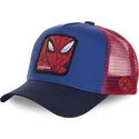 lippikset-kaareva-rekka-sininen-snapback-spi1-spider-man-marvel-comics-capslab