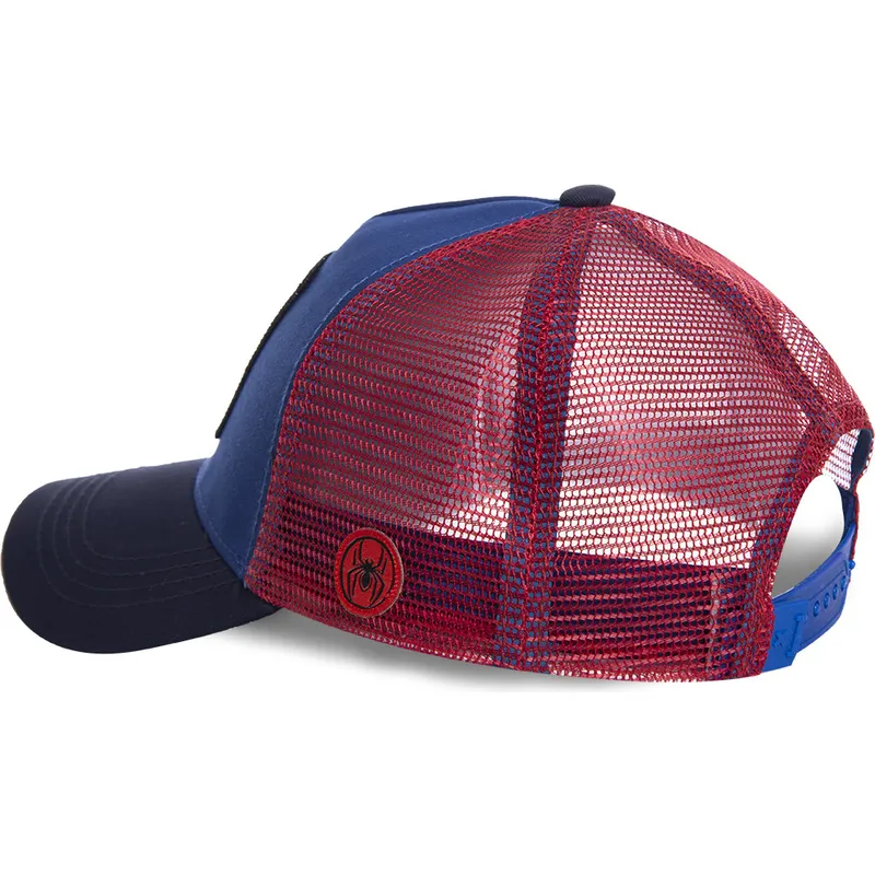 lippikset-kaareva-rekka-sininen-snapback-spi1-spider-man-marvel-comics-capslab lippikset-kaareva-rekka-sininen-snapback-spi1-spider-man-marvel-comics-capslab
