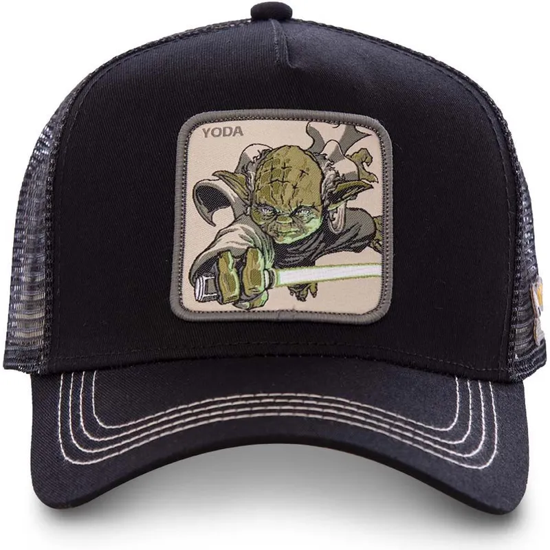 lippikset-kaareva-rekka-musta-snapback-yod2-yoda-star-wars-capslab lippikset-kaareva-rekka-musta-snapback-yod2-yoda-star-wars-capslab