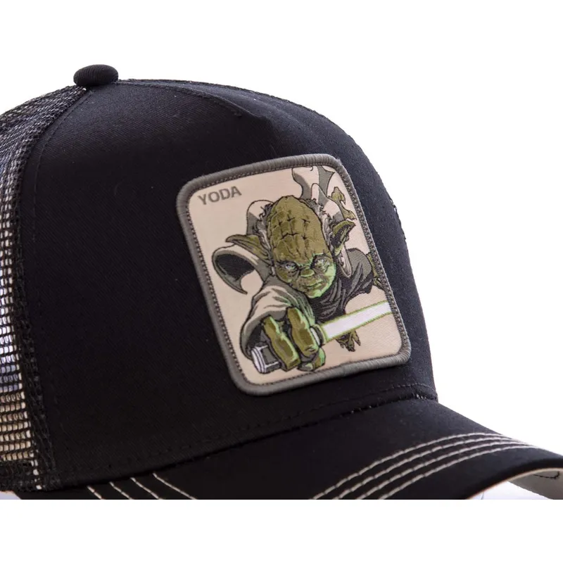 lippikset-kaareva-rekka-musta-snapback-yod2-yoda-star-wars-capslab lippikset-kaareva-rekka-musta-snapback-yod2-yoda-star-wars-capslab