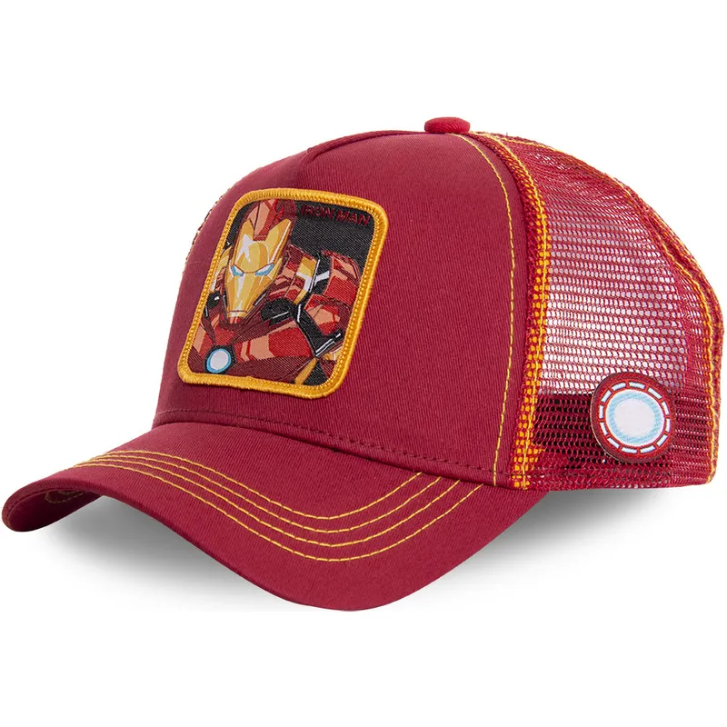 lippikset-kaareva-rekka-punainen-snapback-iro1-iron-man-marvel-comics-capslab