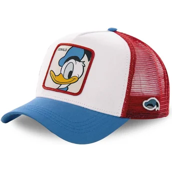 lippikset-kaareva-rekka-valkoinen-snapback-duc2-donald-duck-disney-capslab