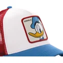 lippikset-kaareva-rekka-valkoinen-snapback-duc2-donald-duck-disney-capslab