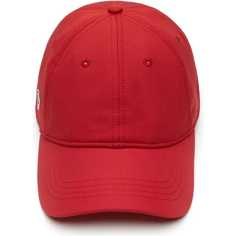 lippikset-kaareva-punainen-saadettava-nauha-basic-dry-fit-lacoste lippikset-kaareva-punainen-saadettava-nauha-basic-dry-fit-lacoste