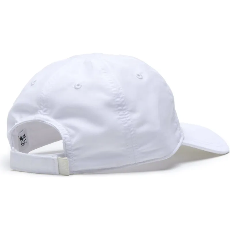lippikset-kaareva-valkoinen-saadettava-nauha-croc-microfibre-lacoste lippikset-kaareva-valkoinen-saadettava-nauha-croc-microfibre-lacoste