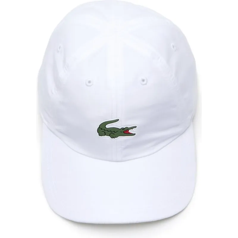 lippikset-kaareva-valkoinen-saadettava-nauha-croc-microfibre-lacoste lippikset-kaareva-valkoinen-saadettava-nauha-croc-microfibre-lacoste