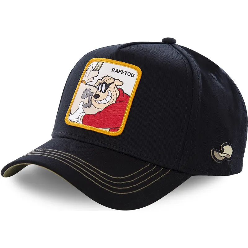 lippikset-kaareva-musta-snapback-bea3-karhukopla-disney-capslab