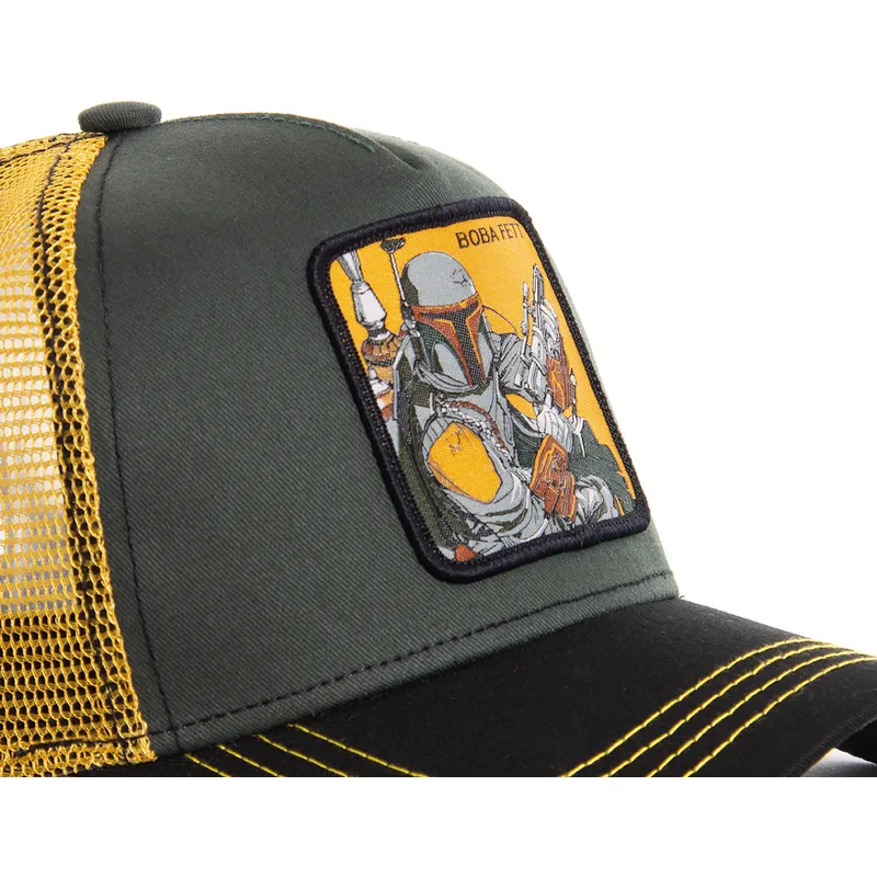 lippikset-kaareva-rekka-vihrea-snapback-bob-boba-fett-star-wars-capslab lippikset-kaareva-rekka-vihrea-snapback-bob-boba-fett-star-wars-capslab