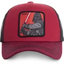 lippikset-kaareva-rekka-punainen-snapback-vad-darth-vader-star-wars-capslab