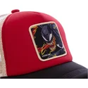 lippikset-kaareva-rekka-punainen-snapback-ven4m-venom-marvel-comics-capslab