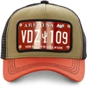 lippikset-kaareva-rekka-ruskea-saadettava-nauha-placa-arizona-ari2-von-dutch