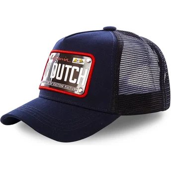 Lippikset kaareva rekka laivastonsininen säädettävä nauha placa California CAL2 Von Dutch