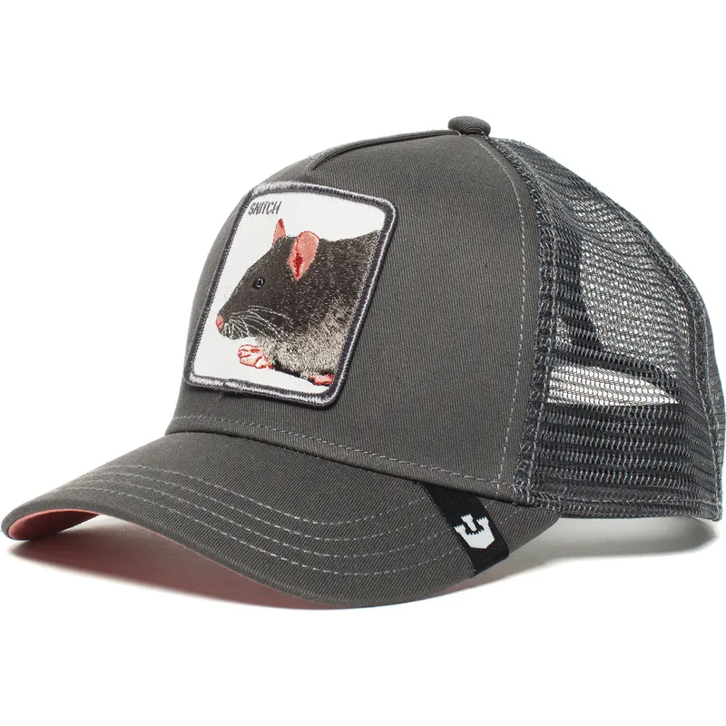 lippikset-kaareva-rekka-harmaa-snapback-shhhhh-the-farm-goorin-bros