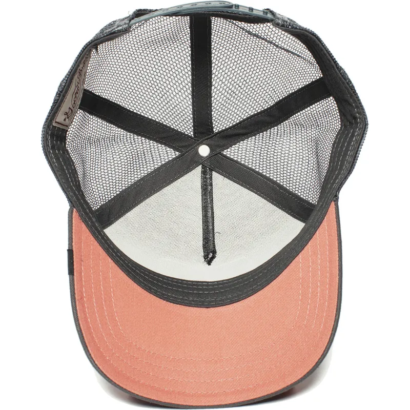 lippikset-kaareva-rekka-harmaa-snapback-shhhhh-the-farm-goorin-bros