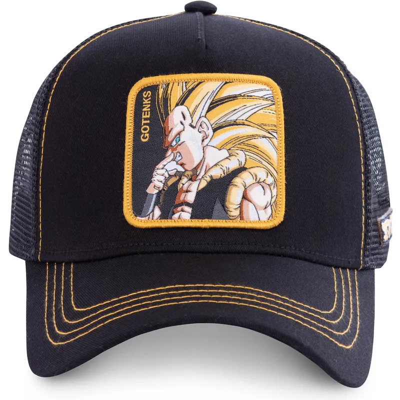 lippikset-kaareva-rekka-musta-snapback-super-saiyan-3-got3-gotenks-dragon-ball-capslab