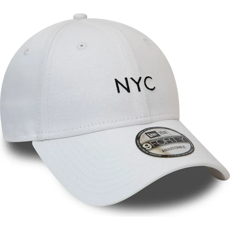 lippikset-kaareva-valkoinen-saadettava-nauha-9forty-seasonal-nyc-new-era