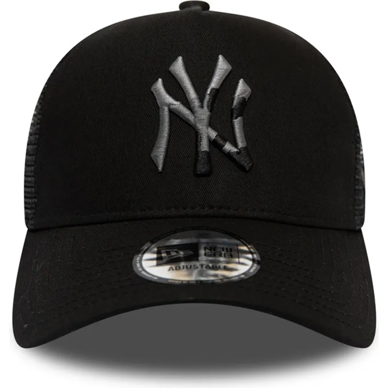 lippikset-kaareva-rekka-musta-snapback-infill-a-frame-new-york-yankees-mlb-new-era