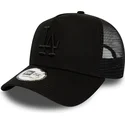 lippikset-kaareva-rekka-musta-snapback-league-essential-a-frame-los-angeles-dodgers-mlb-new-era
