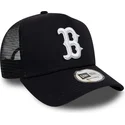 lippikset-kaareva-rekka-laivastonsininen-snapback-league-essential-a-frame-boston-red-sox-mlb-new-era