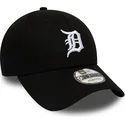 lippikset-kaareva-musta-saadettava-nauha-9forty-league-essential-detroit-tigers-mlb-new-era