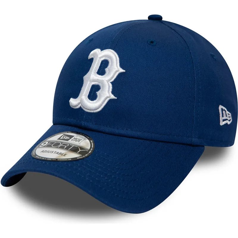 lippikset-kaareva-sininen-saadettava-nauha-9forty-league-essential-boston-red-sox-mlb-new-era