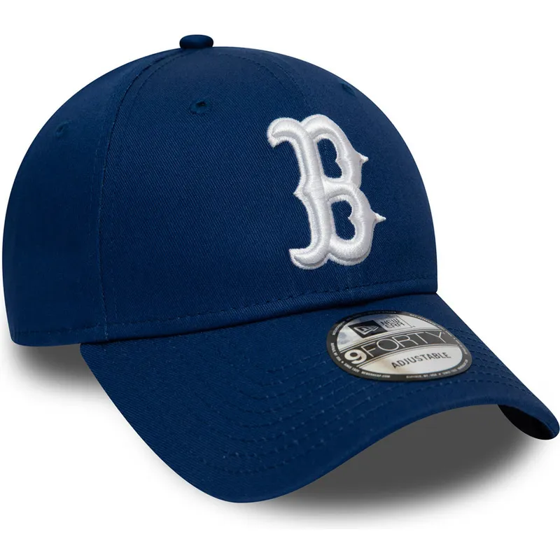 lippikset-kaareva-sininen-saadettava-nauha-9forty-league-essential-boston-red-sox-mlb-new-era
