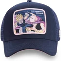 lippikset-kaareva-rekka-laivastonsininen-snapback-warriors-decision-fin1-vegeta-vs-buu-dragon-ball-capslab