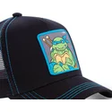 lippikset-kaareva-rekka-musta-snapback-leo-leonardo-teenage-mutant-ninja-turtles-capslab