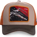 lippikset-kaareva-rekka-harmaa-snapback-ltd5-x-wing-star-wars-capslab