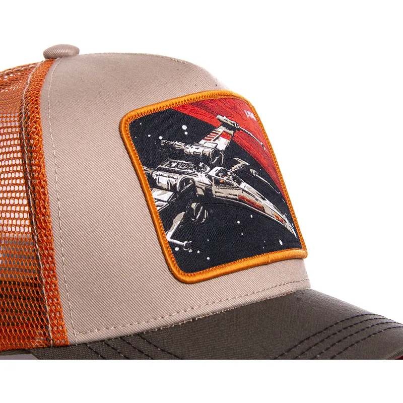 lippikset-kaareva-rekka-harmaa-snapback-ltd5-x-wing-star-wars-capslab lippikset-kaareva-rekka-harmaa-snapback-ltd5-x-wing-star-wars-capslab
