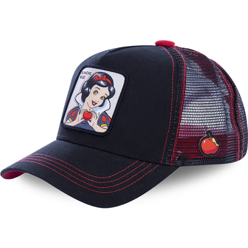 lippikset-kaareva-rekka-musta-snapback-sno1-lumikki-disney-capslab