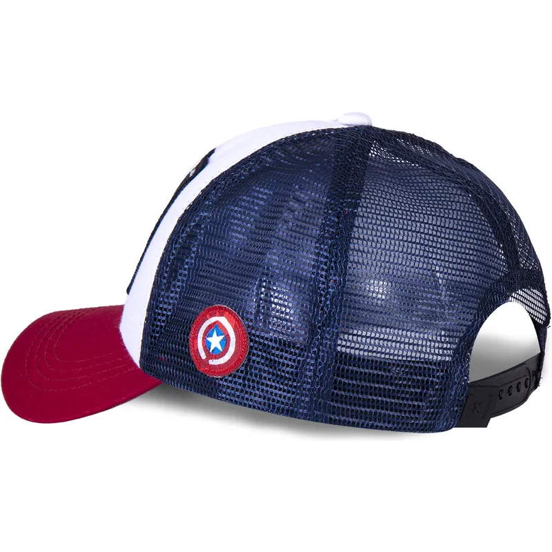 lippikset-kaareva-rekka-valkoinen-snapback-civil-war-war1-captain-america-ja-iron-man-marvel-comics-capslab
