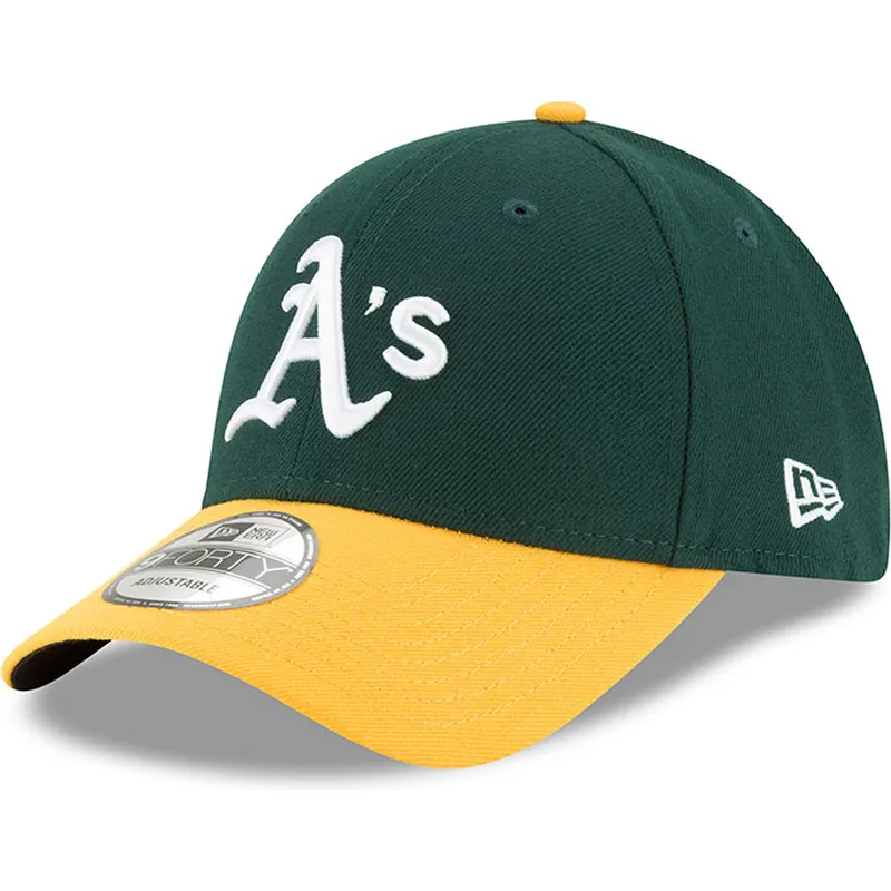 cap-kaareva-green-adjustable-strap-9forty-the-league-oakland-athletics-mlb-new-era