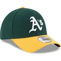lippikset-kaareva-vihrea-saadettava-nauha-9forty-the-league-oakland-athletics-mlb-new-era