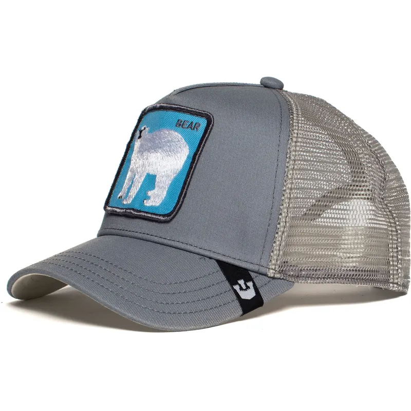 lippikset-kaareva-rekka-harmaa-snapback-polar-bearrr-the-farm-goorin-bros