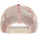 lippikset-kaareva-rekka-punainen-snapback-rooster-the-farm-goorin-bros